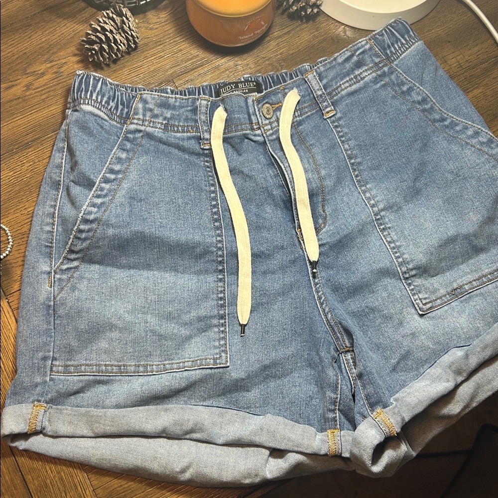 Judy Blue Light Blue Jean Shorts